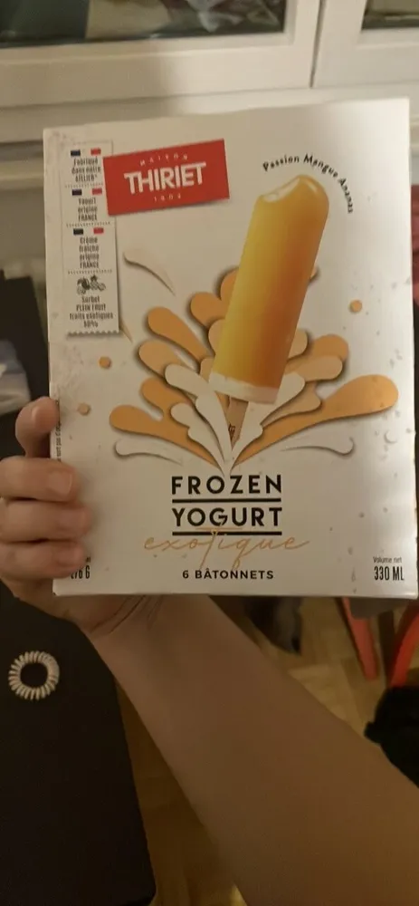 Frozen yogurt
