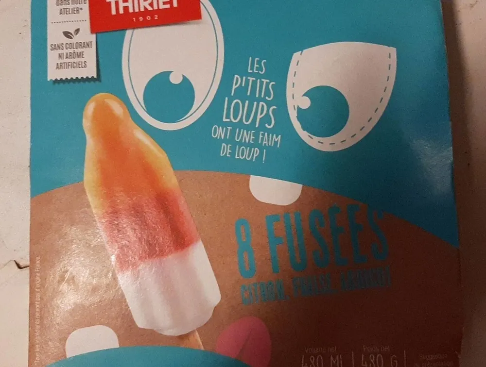 Glaces fusées