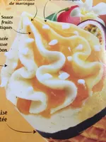 Cornet classico saveur vanille fruits exotiques