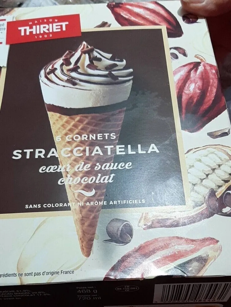 Cornets stracciatella