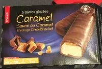 5 barres glacees caramel