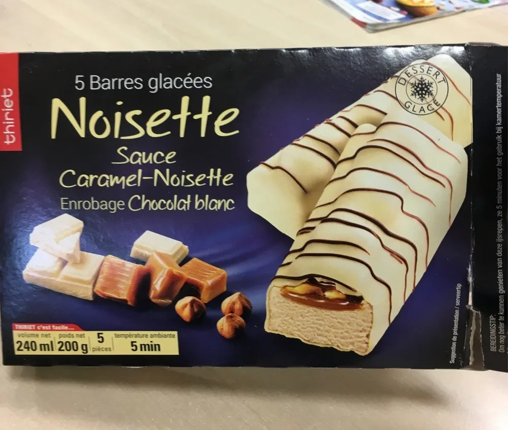 Barres glacées