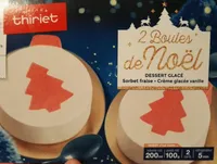 2 boules de noël