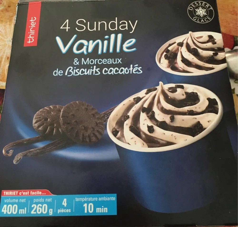 Sunday vanille