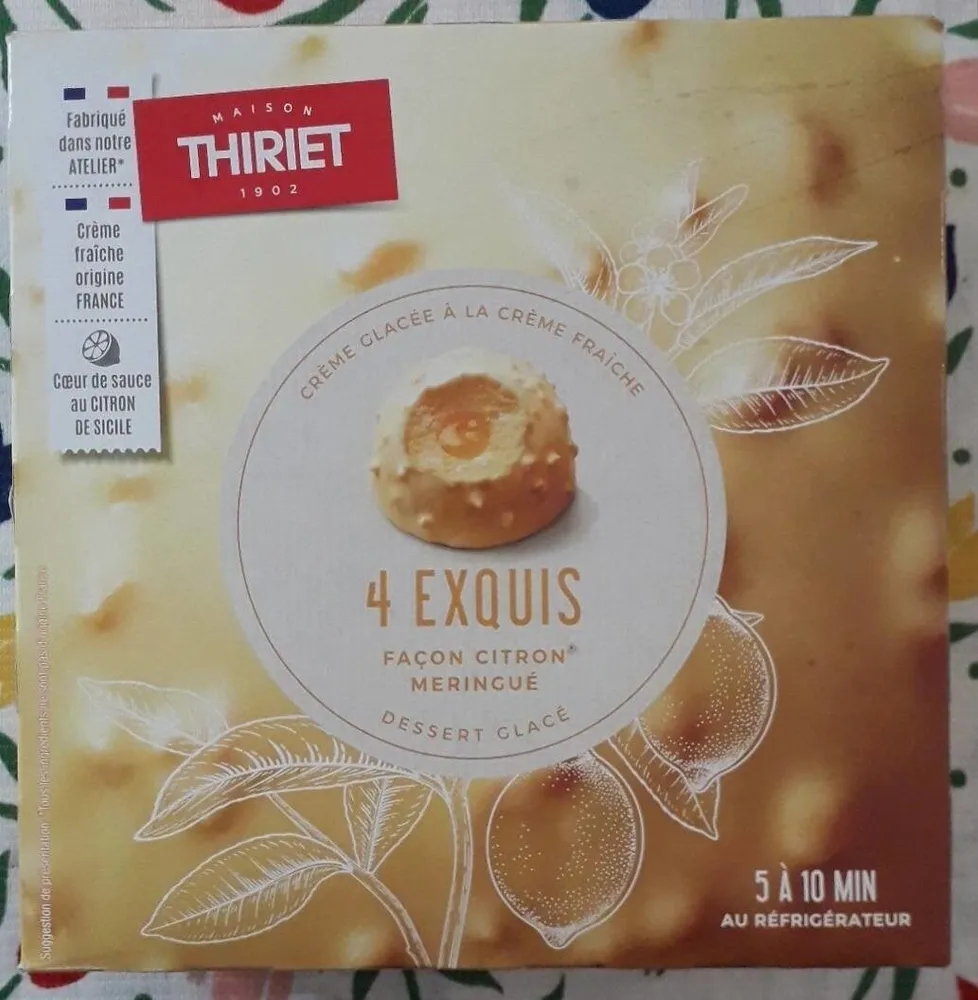 4 Exquis façon Citron meringué