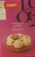 2 tartelettes glacées praliné