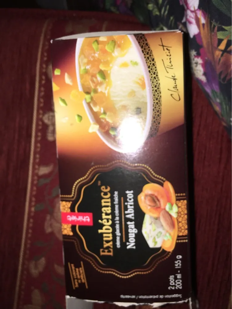 Exuberance nougat abricot
