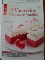 Vacherins framboise vanillée