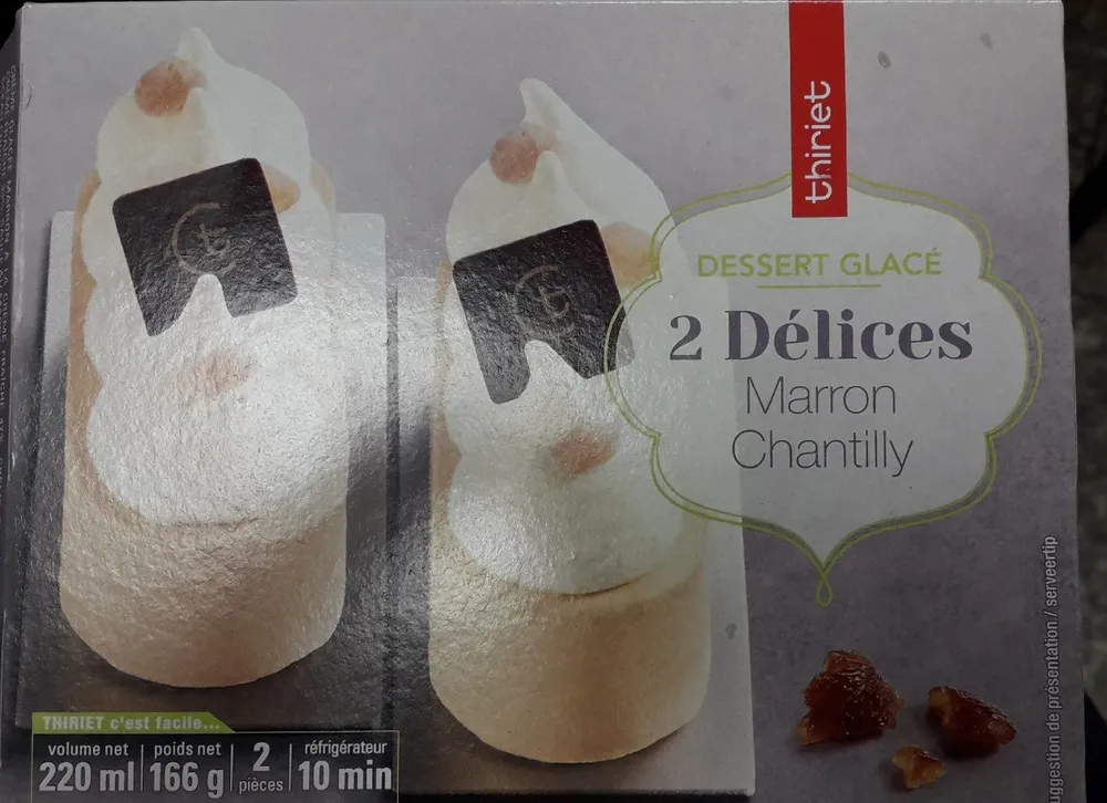 Délices marron chantily