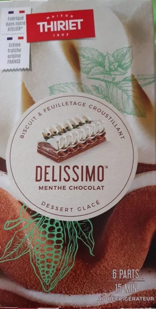 Delissimo menthe chocolat