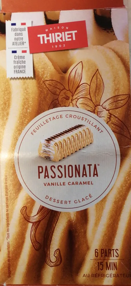 Passionata vanille caramel