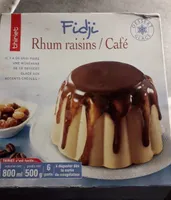 Fidgi rhum raisins/café