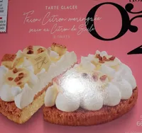 Tarte glacée citron meringué