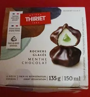 Rochers glacés menthe chocolat
