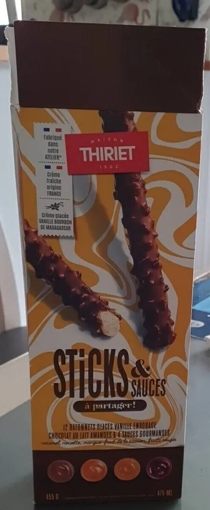Sticks et sauce