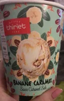 Glace banane caramel