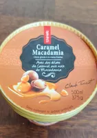 Glace caramel Macadamia