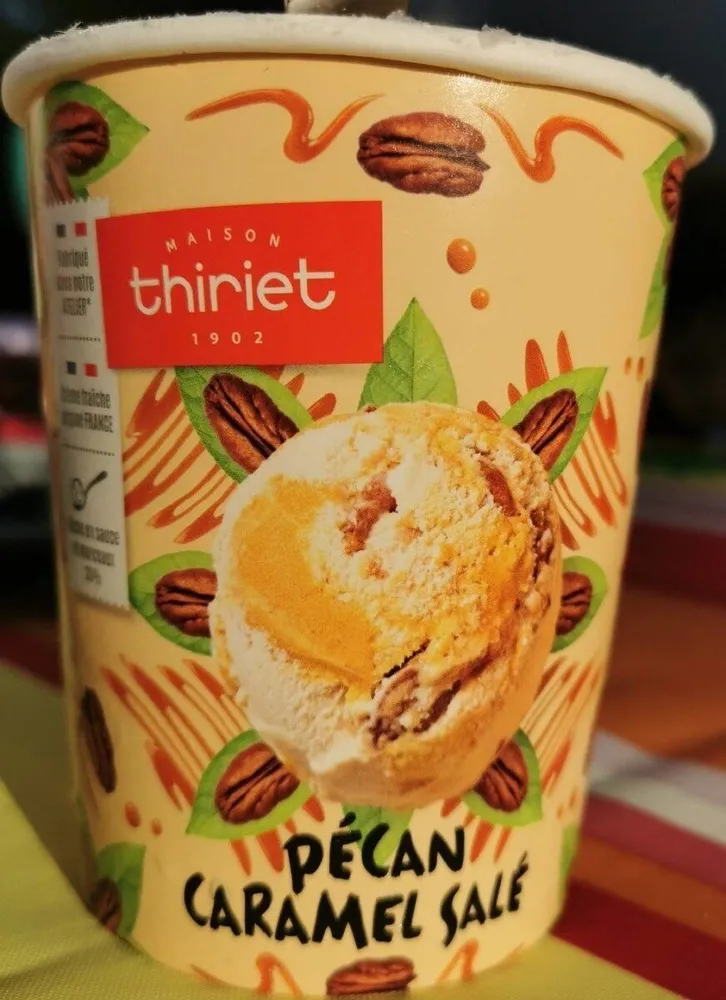 Glace pecan caramel salé