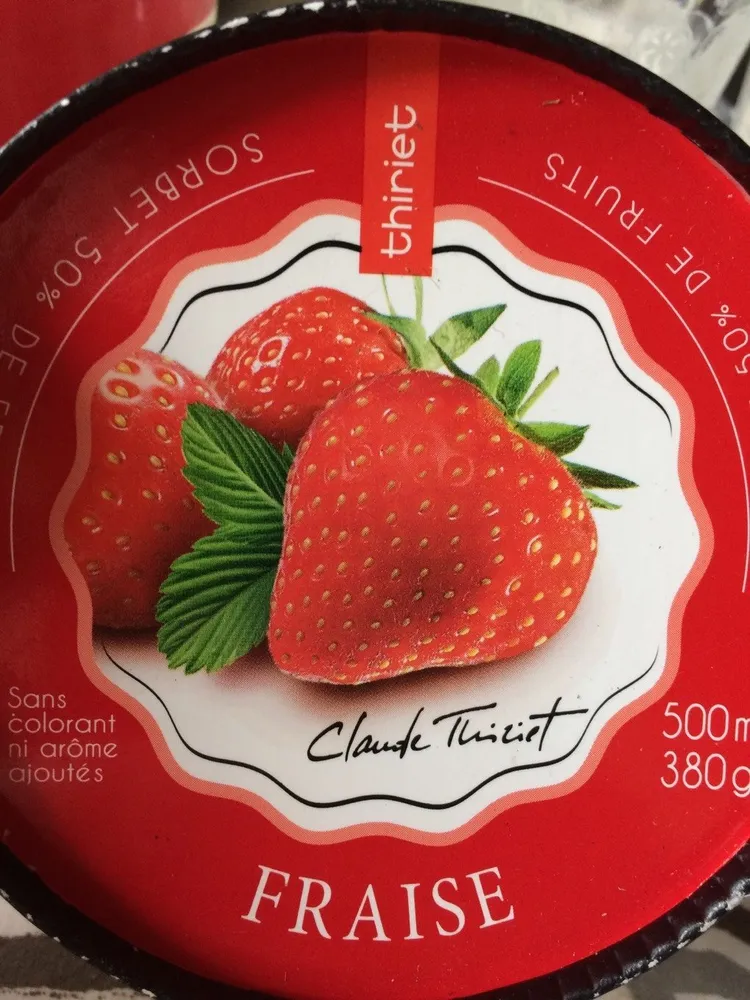 Sorbet Fraise