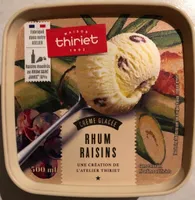 Crème glacée Rhum Raisin