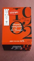 Sorbet orange sanguine de Sicile