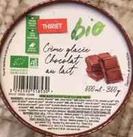 Crème glacée chocolat au lait