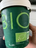 Crème glacée à la vanille, Bio