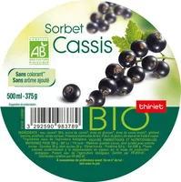 Sorbet cassis, Bio