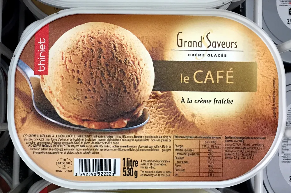 crème glacée café