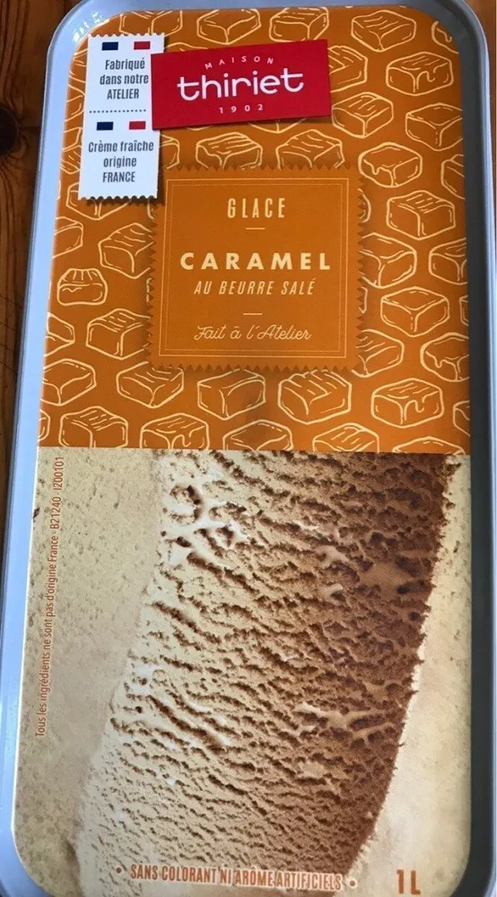 Glace au caramel beurre salé