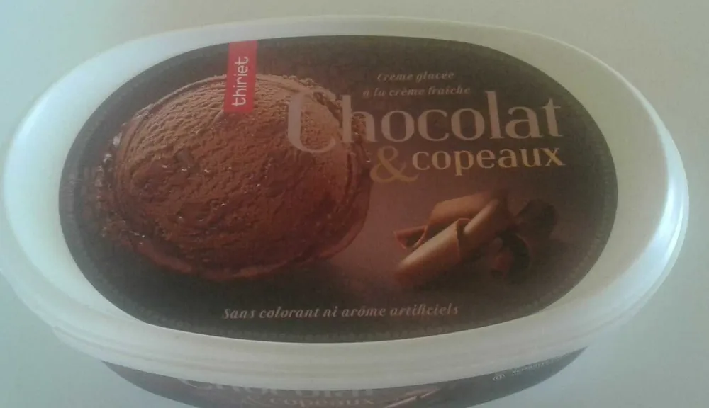 Crème glacée chocolat