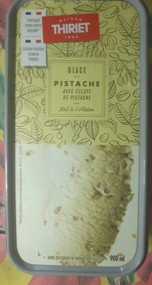 Glace pistache