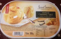 Glace vanille caramel salé