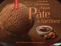 Crème glacée à la crème fraîche façon pâte à tartiner