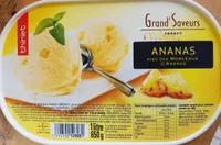 Grand'Saveurs sorbet ananas avec morceaux