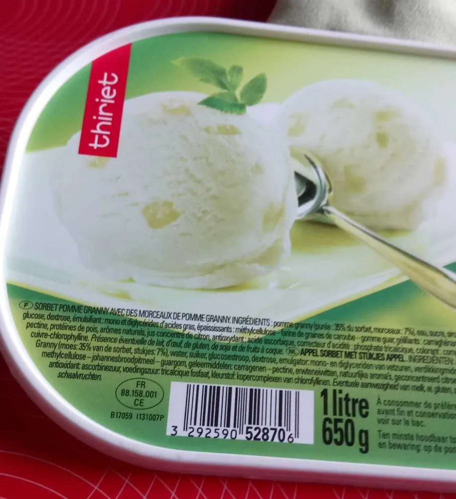 Sorbet pomme granny