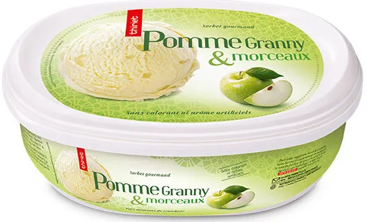 Sorbet pomme Granny & morceaux