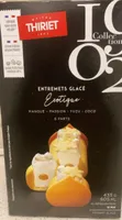 Entremets glacé exotique collection 1902