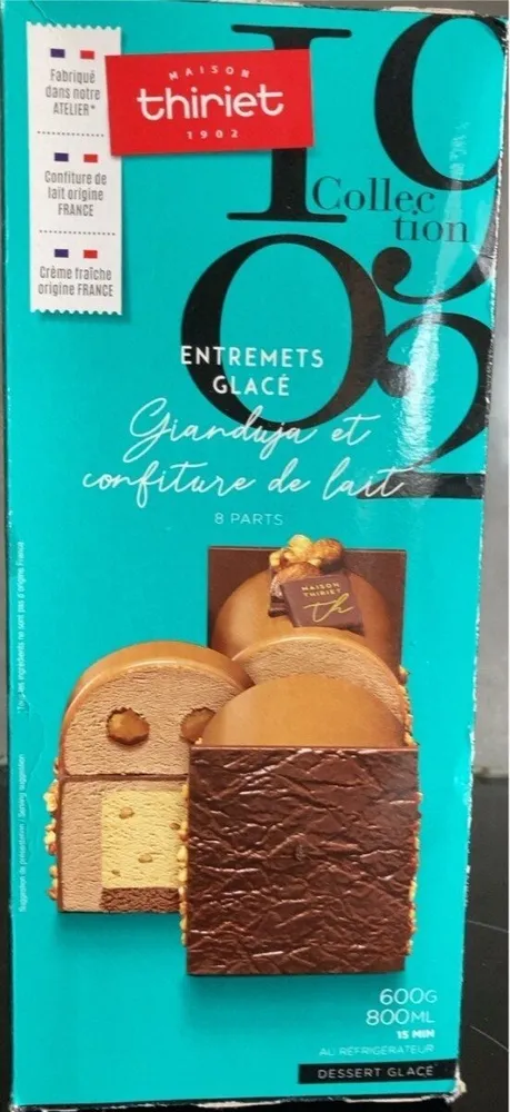 Entremets glacé