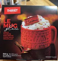 Le mug glacé vanille framboise