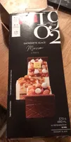 Entremet glace marron