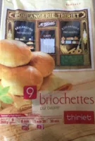 9 Briochettes pur beurre