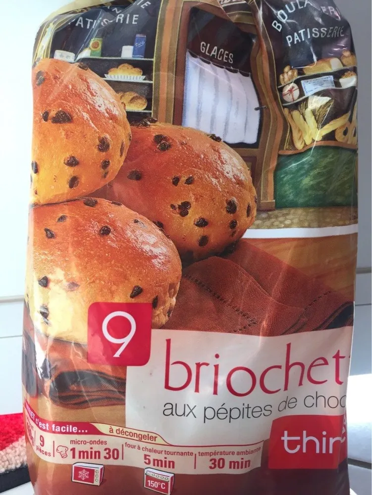 Briochette aux Pépites de Chocolat