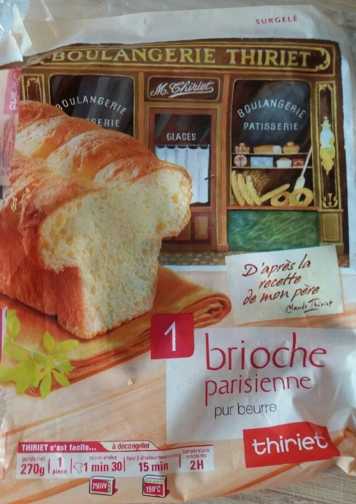 Brioche parisienne pur beurre