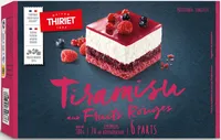 Tiramisu aux fruits rouges