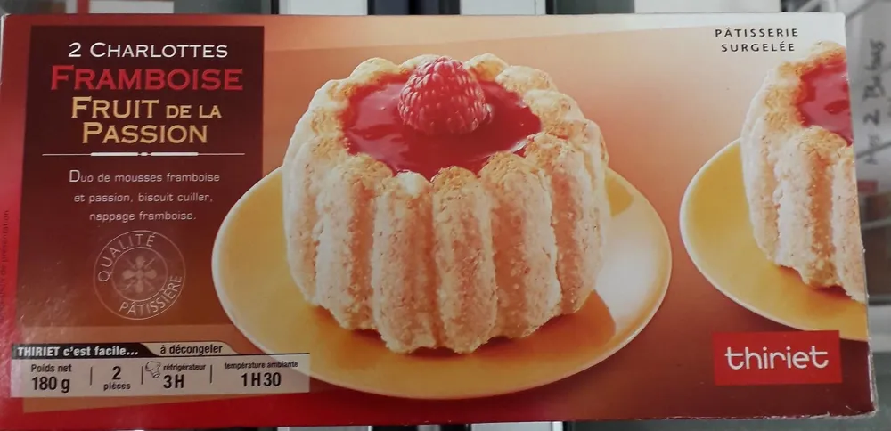Charlottes framboise fruit/ passion