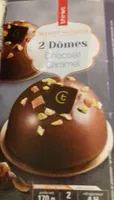 Dôme chocolat caramel