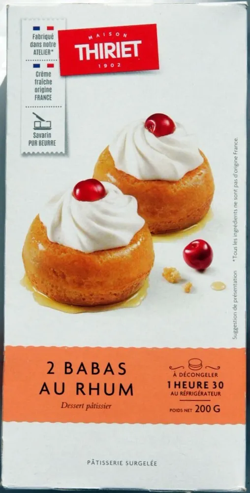 2 Babas au Rhum