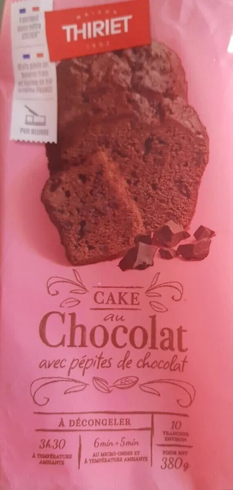 Cake au chocolat