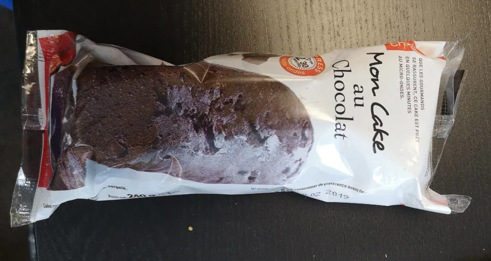 Mon cake au chocolat